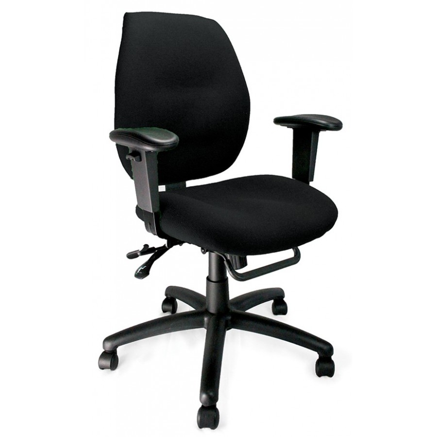 Severn Fabric Medium Back Operator Chair